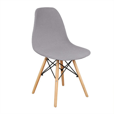 Jacquard Shell székhuzat Stretch étkező szék huzat Üléshuzat Slipcover Bútorvédő Szállodai Otthon Nappali Kivehető