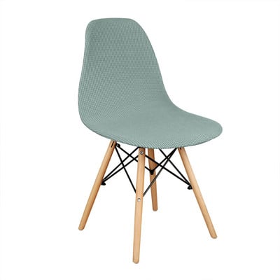 Jacquard Shell székhuzat Stretch étkező szék huzat Üléshuzat Slipcover Bútorvédő Szállodai Otthon Nappali Kivehető