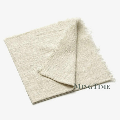 Șervețel Pânză de bumbac 41*41cm Tifon rustic Prosop de ceai pentru mese Covorașe pentru nuntă Articole pentru nuntă Lenjerie Decor pentru masă