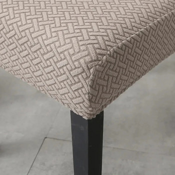 Κάλυμμα καρέκλας Polar Fleece Stretch Universal Size Φθηνά καλύμματα καθισμάτων καρέκλας με πλάτη για γάμο Καρέκλες τραπεζαρίας για κουζίνα 1 τμχ