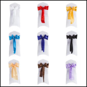 1vnt satino kėdės varčios kaklaraiščio juostelė lanko mazgo dangtelis sėdynės nugaros diržas, skirtas viešbučio banketui, vestuvių vakarėliui, valgomojo kėdės dekoravimui