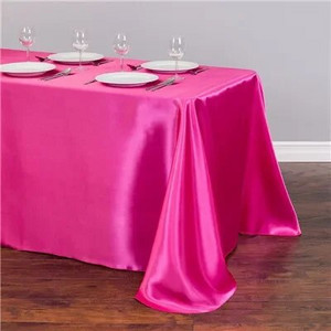 Față de masă dreptunghiulară din satin Nuntă Crăciun Baby Shower Evenimente de naștere Banchet Față de masă Suprapuneri Decor Masă de sufragerie acasă