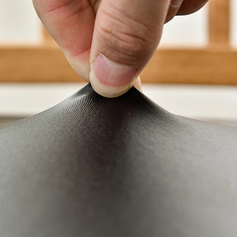 Husă de pernă pentru scaun, impermeabilă din PU, pentru bucătărie, sufragerie, din piele, husă de pernă pentru scaun pentru sufragerie