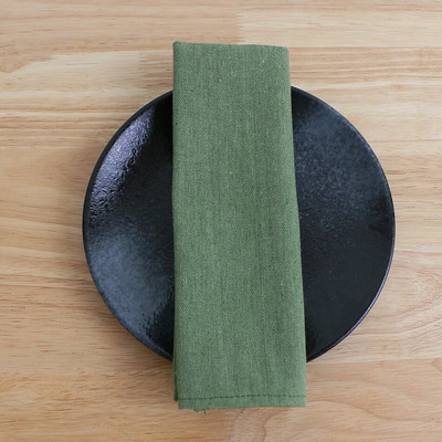 4 bucăți 40x40cm șervețele pătrate colorate, durabile, din pânză, șervețel de loc din material reutilizabil, pentru masă de bucătărie, servire la restaurant de hotel