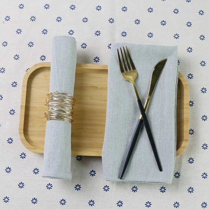 4 bucăți 40x40cm șervețele pătrate colorate, durabile, din pânză, șervețel de loc din material reutilizabil, pentru masă de bucătărie, servire la restaurant de hotel