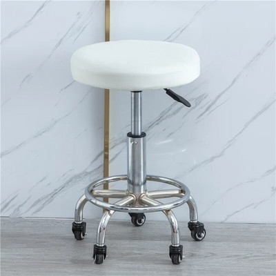 Vienspalvis apvalus kėdės užvalkalas Valgomojo kėdės užvalkalas Elastingas kėdės pagalvėlės užvalkalas Plaunamas baro sėdynės užvalkalas Sėdynės užvalkalas pastorintas