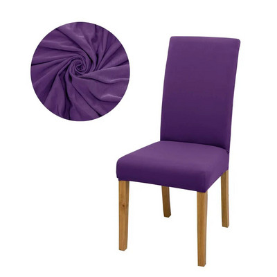 Solid Colors Tooli kate Söögituba Tooli Iste Restoran Pulmad Banketid Hotell Elastne Paindlik Stretch Spandex Toolikate