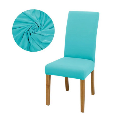 Solid Colors Tooli kate Söögituba Tooli Iste Restoran Pulmad Banketid Hotell Elastne Paindlik Stretch Spandex Toolikate