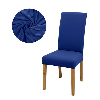 Solid Colors Tooli kate Söögituba Tooli Iste Restoran Pulmad Banketid Hotell Elastne Paindlik Stretch Spandex Toolikate