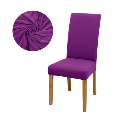 Solid Colors Tooli kate Söögituba Tooli Iste Restoran Pulmad Banketid Hotell Elastne Paindlik Stretch Spandex Toolikate