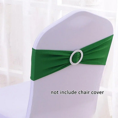 10 buc/lot decorare nunta canape pentru scaune elastice Lycra Spandex benzi pentru scaune pentru petrecere de aniversare cina banchet huse pentru scaune decor