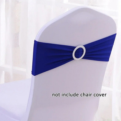 10 buc/lot decorare nunta canape pentru scaune elastice Lycra Spandex benzi pentru scaune pentru petrecere de aniversare cina banchet huse pentru scaune decor