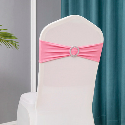 10 buc/lot decorare nunta canape pentru scaune elastice Lycra Spandex benzi pentru scaune pentru petrecere de aniversare cina banchet huse pentru scaune decor