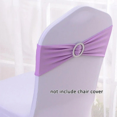 10 buc/lot decorare nunta canape pentru scaune elastice Lycra Spandex benzi pentru scaune pentru petrecere de aniversare cina banchet huse pentru scaune decor