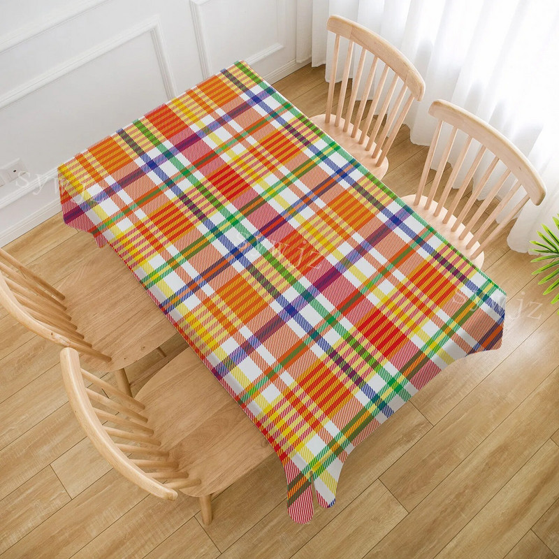 Vestuvių vakarėlis stačiakampis staltiesės pledas spausdinto rašto valgomojo stalo užvalkalas Virtuvės namų dekoravimas staltiesės stalo viršelis