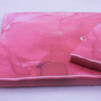Розова хартиена салфетка за еднократна употреба, 100% естествено дърво, парти принадлежности, салфетки, 33x33 см, най-нови, комплект от 10 бр., 20 бр.