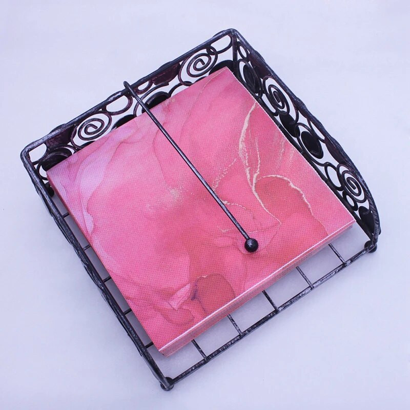 Vienkartinė rožinė popierinė servetėlė, 100% natūrali mediena, vakarėlio reikmenys, servetėlės, 33x33 cm, naujausia, 10 vnt. rinkinys, 20 vnt.