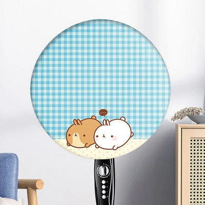 „GoodTop“ elektrinis ventiliatoriaus dangtelis Apsauga nuo taršos Mada Namų laikymo reikmenys Apvalūs dulkėms atsparūs dangteliai Apsauginis dangtelis Ventiliatoriaus priedai