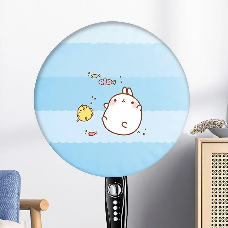 „GoodTop“ elektrinis ventiliatoriaus dangtelis Apsauga nuo taršos Mada Namų laikymo reikmenys Apvalūs dulkėms atsparūs dangteliai Apsauginis dangtelis Ventiliatoriaus priedai