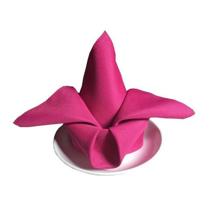 Șervețel din satin 45cm*45cm Decor de masă de servire Prosop de cină pentru petrecere de nuntă Home Hotel Decor de Crăciun Servețele de masă verde