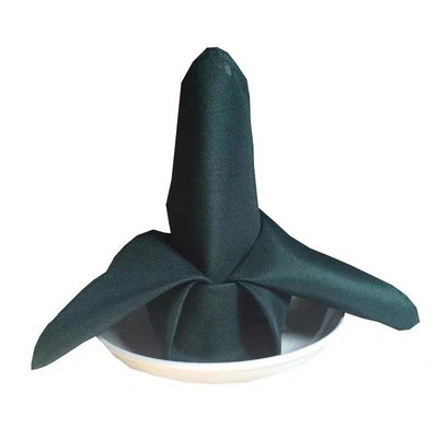 Șervețel din satin 45cm*45cm Decor de masă de servire Prosop de cină pentru petrecere de nuntă Home Hotel Decor de Crăciun Servețele de masă verde