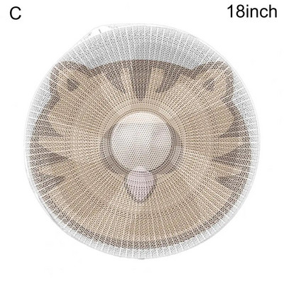 Animal Print Creative Cartoon Fan Dust Cover Honeycomb Dense Network Αστείο προστατευτικό κάλυμμα για ηλεκτρικό ανεμιστήρα