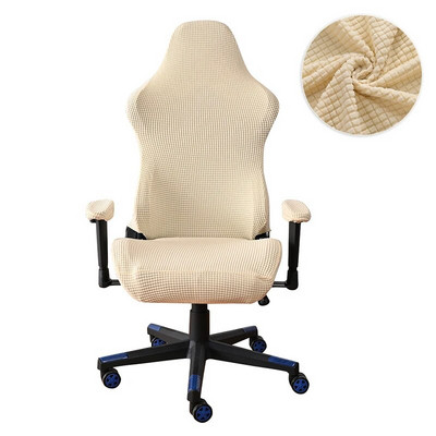 Egyszínű játékszékhuzat Puha rugalmasság Polar polár fotelhuzatok Számítógépülés székhuzatok Stretch forgó emelő