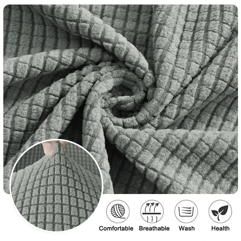 Egyszínű játékszékhuzat Puha rugalmasság Polar polár fotelhuzatok Számítógépülés székhuzatok Stretch forgó emelő