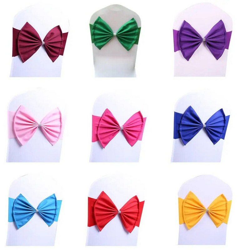 1 vnt. elastinės kėdės varčios, didelis lankas, skirtas vestuvių vakarėlio metinėms Kalėdų gimtadienio dušo dekoravimui