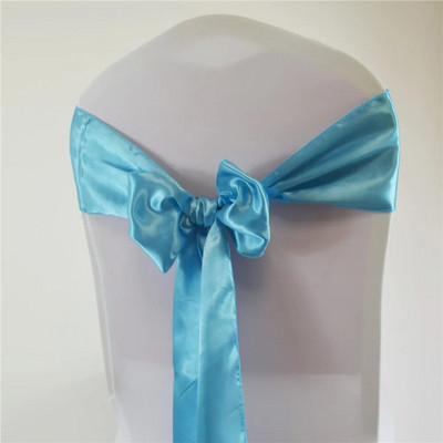 15x275 cm satino kėdės varčia Vestuvių dekoravimo kėdės mazgas kaklaraištis gimtadienio Kalėdų Helovino dušo vakarėlio reikmenys