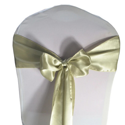 15x275 cm satino kėdės varčia Vestuvių dekoravimo kėdės mazgas kaklaraištis gimtadienio Kalėdų Helovino dušo vakarėlio reikmenys