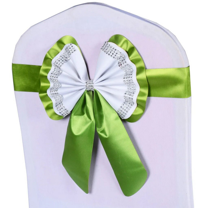 Spandex PU kėdės varčia Vestuvių kėdės apdaila Uodega Paruošta peteliškė kėdė Peteliškė Didmeninė prekyba Prabangus banketas Viešbučių vakarėlis