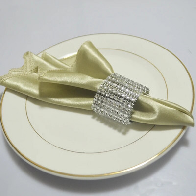 10 τμχ Σατέν τετράγωνο 30 εκ. Χαρτοπετσέτες Γάμου Χριστουγεννιάτικο πάρτι γενεθλίων DIY Διακόσμηση Μαντήλι Τραπέζι Βραδινό Πετσέτα Τσάι Προμήθειες σπιτιού