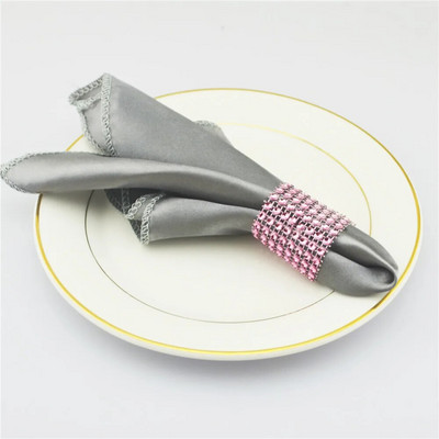 10 τμχ Σατέν τετράγωνο 30 εκ. Χαρτοπετσέτες Γάμου Χριστουγεννιάτικο πάρτι γενεθλίων DIY Διακόσμηση Μαντήλι Τραπέζι Βραδινό Πετσέτα Τσάι Προμήθειες σπιτιού