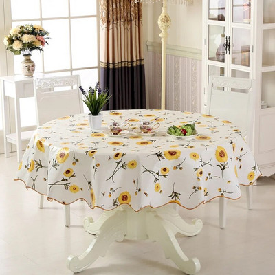 Față de masă Față de masă impermeabilă Față de masă rotundă cu ulei Față de masă PVC cu flori Acasă Bucătărie Dining