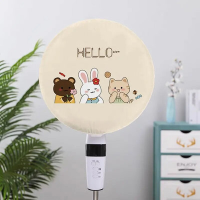 Univerzalne navlake otporne na prašinu iz crtanih filmova za kućanstvo za električni ventilator Podna navlaka Prijenosna zaštita za stol Uređenje doma Ins