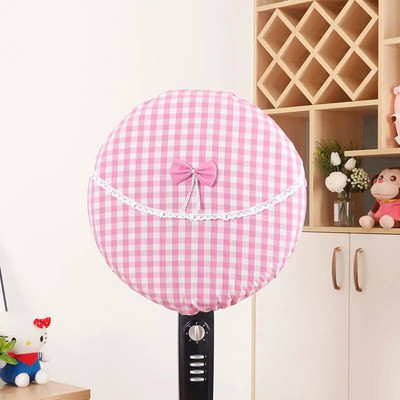 Ηλεκτρικά καλύμματα ανεμιστήρα Οικιακής προστασίας από τη σκόνη στρογγυλά φίλτρα προστατευτικό καρό Διακοσμητικό καπάκι δαπέδου αποθήκευσης Universal Anti-τσιμπήματος