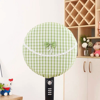 Ηλεκτρικά καλύμματα ανεμιστήρα Οικιακής προστασίας από τη σκόνη στρογγυλά φίλτρα προστατευτικό καρό Διακοσμητικό καπάκι δαπέδου αποθήκευσης Universal Anti-τσιμπήματος