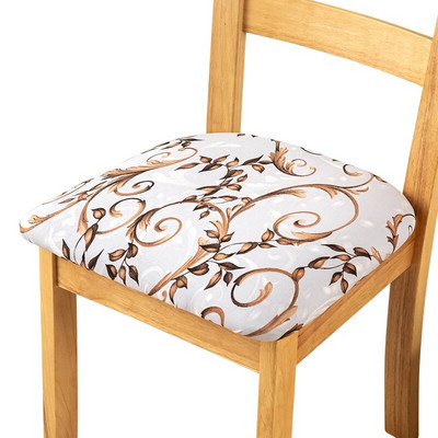 Huse de perne pentru scaune cu imprimare elastică pentru husă de scaune pentru sufragerie pentru nuntă, pentru banchet, pentru scaun, pentru scaun, pentru decorarea casei 1 buc.