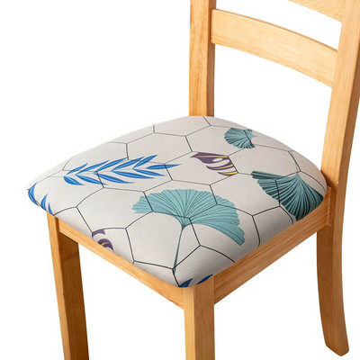 Huse de perne pentru scaune cu imprimare elastică pentru husă de scaune pentru sufragerie pentru nuntă, pentru banchet, pentru scaun, pentru scaun, pentru decorarea casei 1 buc.