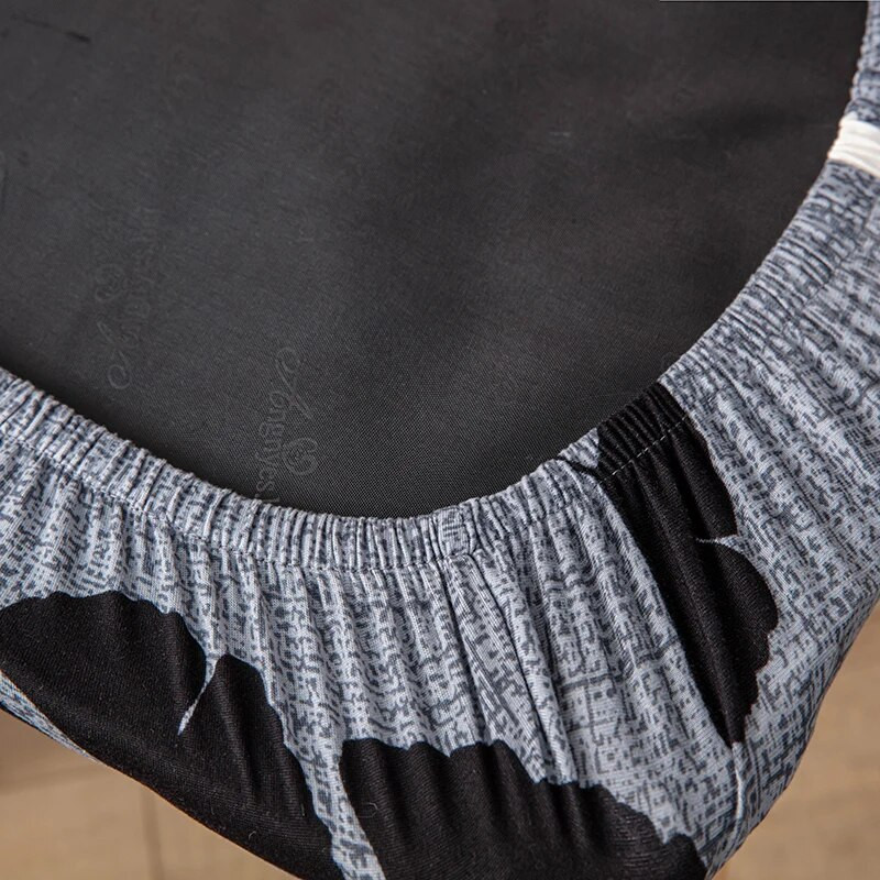 Ištemptas spausdintas kėdžių sėdynių pagalvėlių užvalkalai valgomajame Kėdės užvalkalas vestuvėms banketams sėdynės kėdės užvalkalas namų dekoravimui 1 vnt