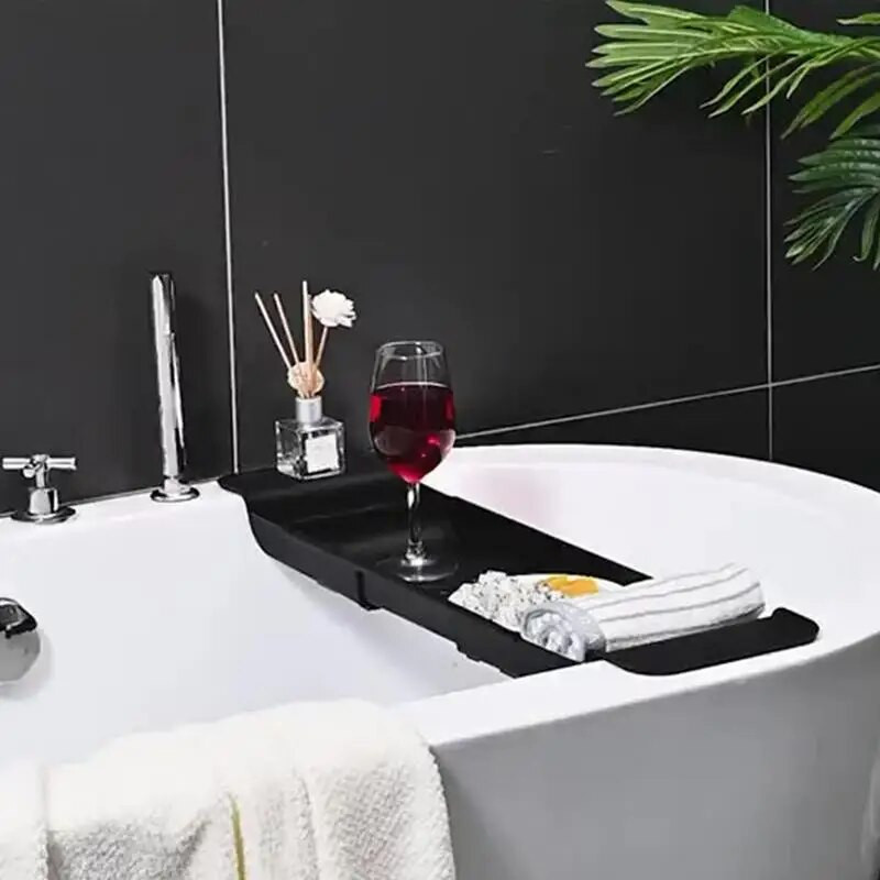 Daugiafunkcinis ištraukiamas vonios laikymo stovas vonios padėklas lentyna vonios rankšluosčių laikymo lentyna virtuvės kriauklės kanalizacijos laikiklis vonios kambariui