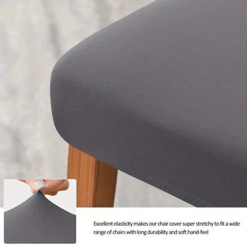 1 τμχ Αδιάβροχο Spandex Slipcover καρέκλας Ελαστικό αφαιρούμενο Stretch καλύμματα καρέκλας κουζίνας για τραπεζαρία Hotel Decoration Home Decor