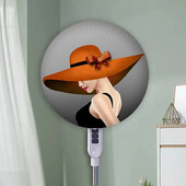 Europietiško tipo elektrinio ventiliatoriaus dulkių dangtis ant grindų montuojamas ventiliatoriaus dangtis, taikomas skersmuo 40-50 cm