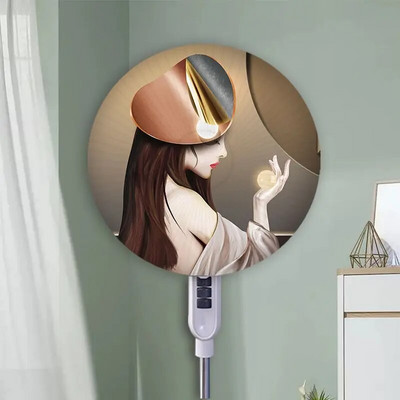 Europietiško tipo elektrinio ventiliatoriaus dulkių dangtis ant grindų montuojamas ventiliatoriaus dangtis, taikomas skersmuo 40-50 cm