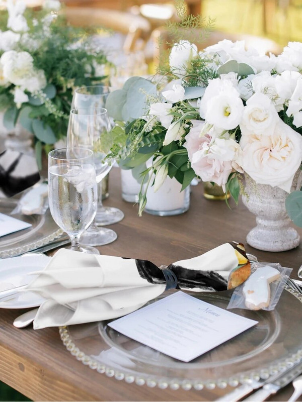 2 vnt kiniško stiliaus gėlių paukščių daugkartinio naudojimo stalo servetėlės vakarienės vestuvių banketų dekoras Audinių servetėlės reikmenys vakarėlio dekoravimui