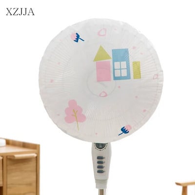 XZJJA Cartoon Fan Cover For Kids Protector Electric Ventil Safety Mesh Cover Fan Waterproof Прахоустойчива защита Капак за домашен офис