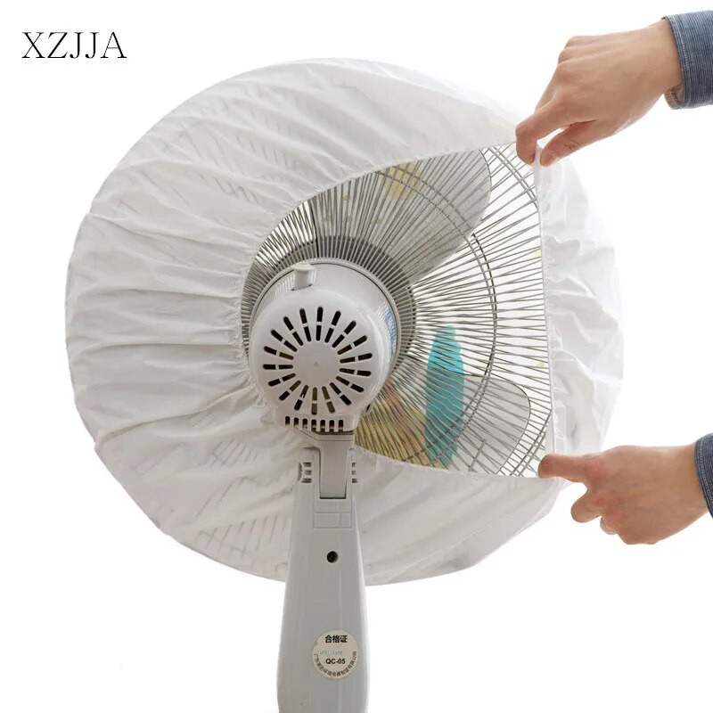 XZJJA Husă pentru ventilator cu desene animate pentru copii Protector pentru ventilator electric Husă cu plasă de siguranță Ventilator impermeabil, rezistent la praf, pentru biroul de acasă