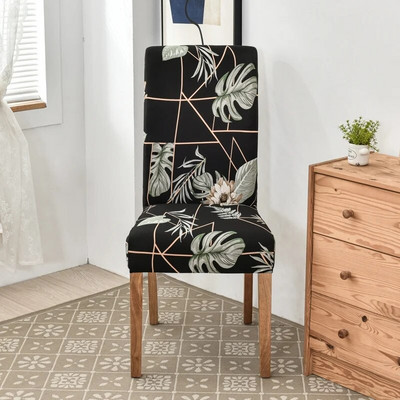 Rastezljiva navlaka za stolice za blagovaonicu Elastična kuhinjska hotelska dekoracija za dom Spandex Presvlake za sjedala navlake za kućne ležaljke