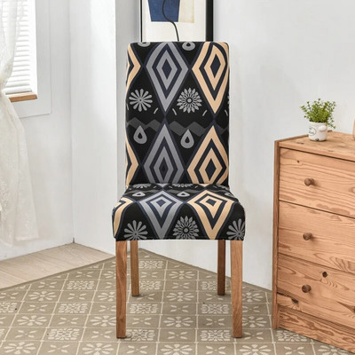 Rastezljiva navlaka za stolice za blagovaonicu Elastična kuhinjska hotelska dekoracija za dom Spandex Presvlake za sjedala navlake za kućne ležaljke